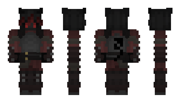 Minecraft skin Eingekleckert