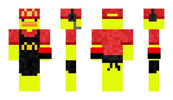 Minecraft скин по нику DuckXpsycho