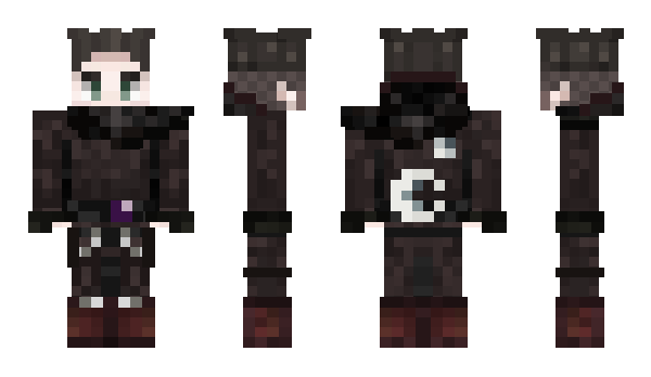 Minecraft skin Miest