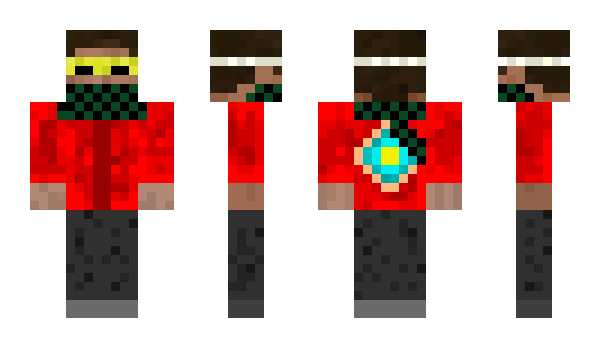 Minecraft skin Molekoshka
