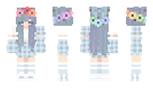 Minecraft skin DarkCandy