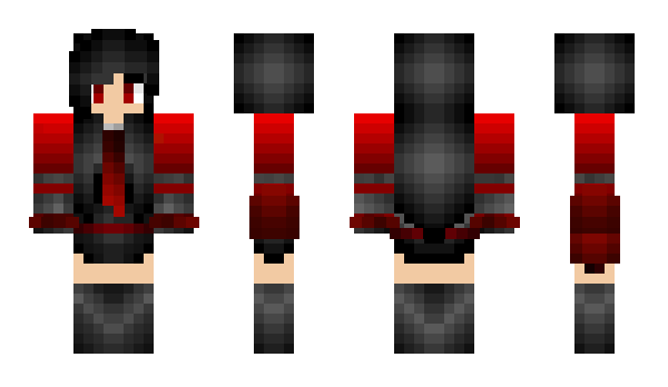 Minecraft skin x_Mirai_x