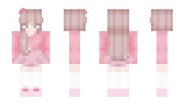 Minecraft скин по нику pinkpastelfairy