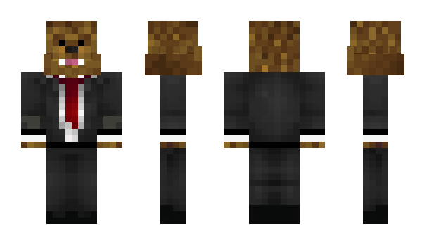 Minecraft skin Bronziq