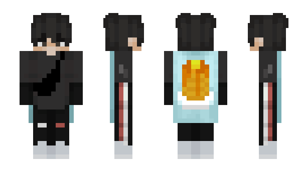 Minecraft скін по ніку Fini_Panini