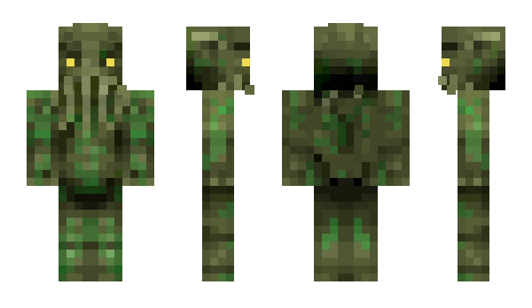 Minecraft skin Krakendon