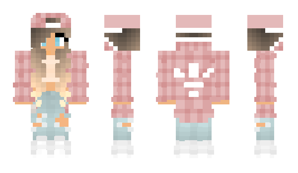 Minecraft skin GrafixGirl