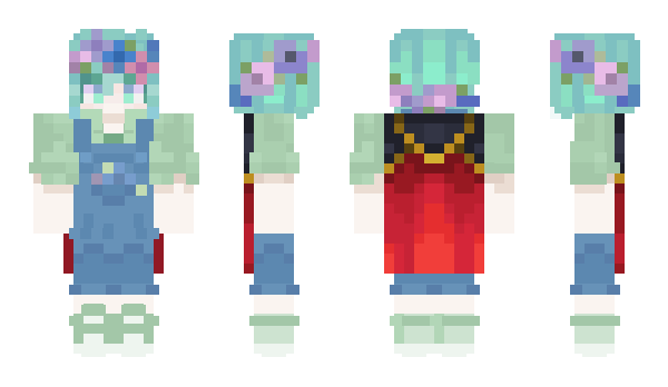 Minecraft skin Silvy_x3