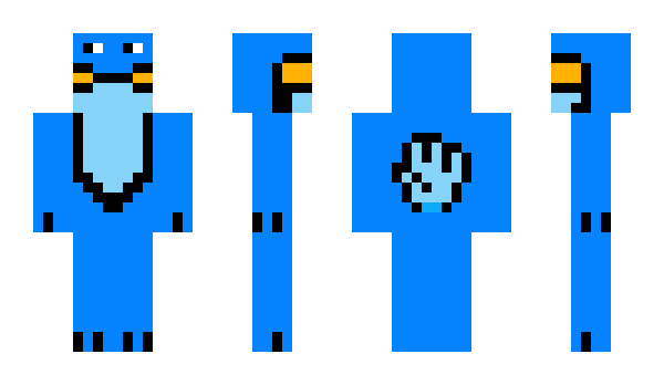 Minecraft skin Mudkip12