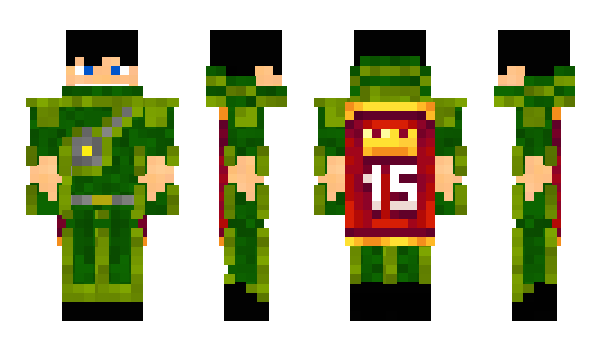 Minecraft скин по нику GalaktycznaM