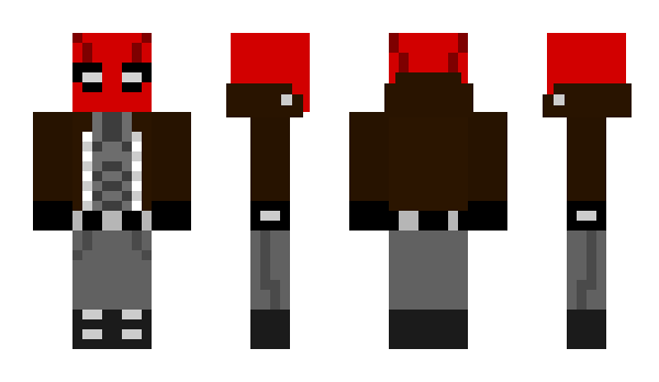 Minecraft skin The_RedHood