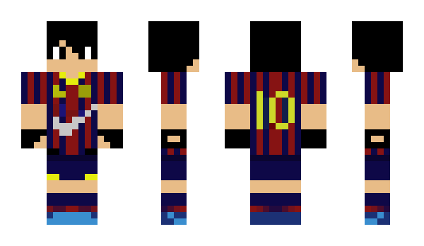 Minecraft скін по ніку _Messi__