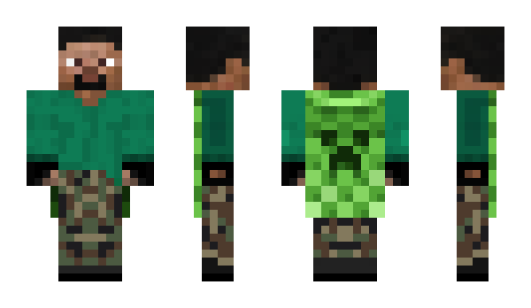 Minecraft skin MCJuszczi