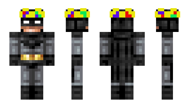 Minecraft скин по нику BatmanKing