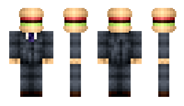 Minecraft skin burgerek
