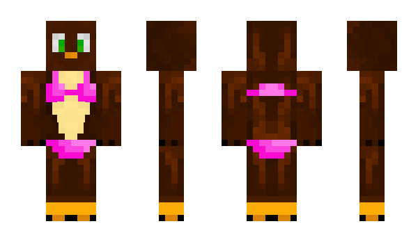 Minecraft skin BikiniBobes