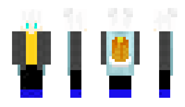 Minecraft skin zFluffyMC