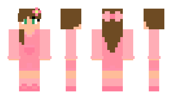 Minecraft skin FoxyWST