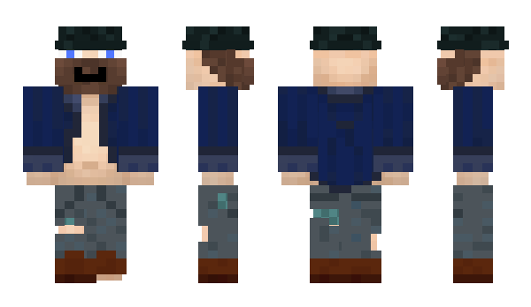 Minecraft skin Rackas