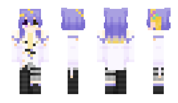 Minecraft skin WoolfiePL