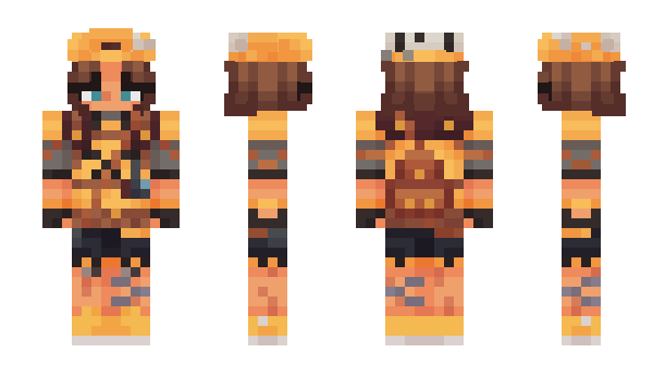 Minecraft скин по нику leanuwu