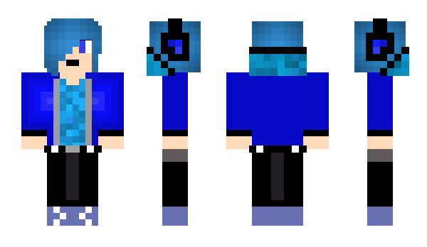 Minecraft skin FrostShade