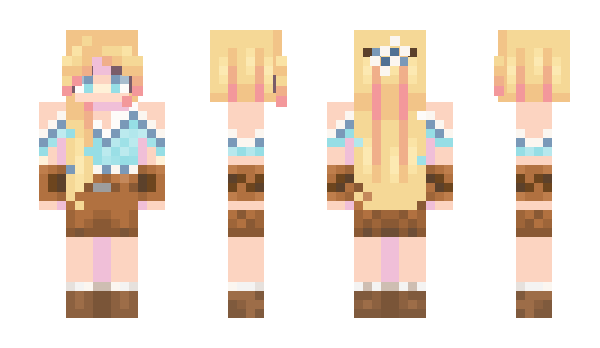 Minecraft skin sherza