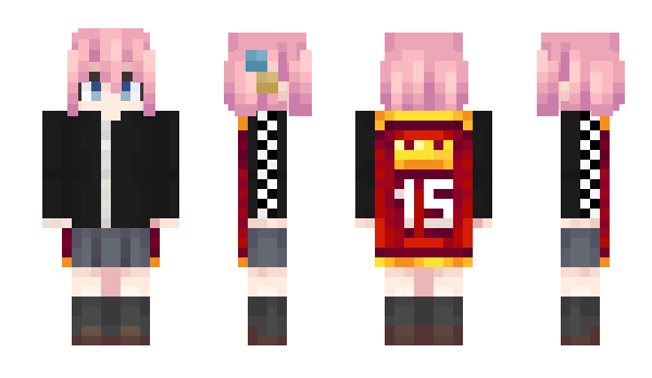 Minecraft скин по нику ghost_mikawa