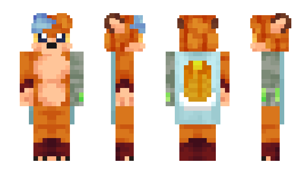 Minecraft skin FresHFox_PAWS