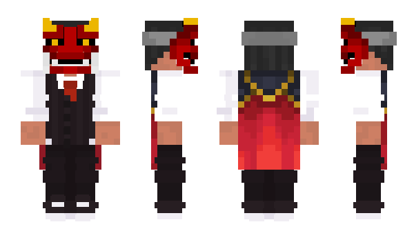 Minecraft skin DevScarlet