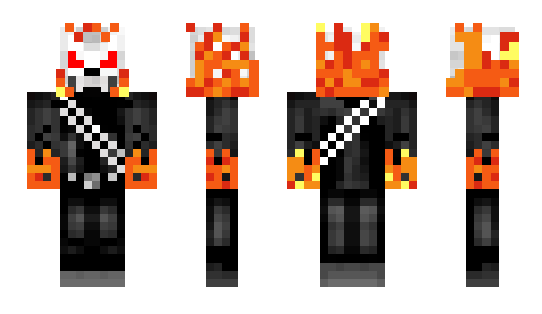 Minecraft skin BlackOfNight