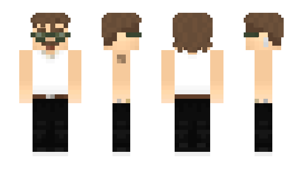 Minecraft skin CasuallyJeffing
