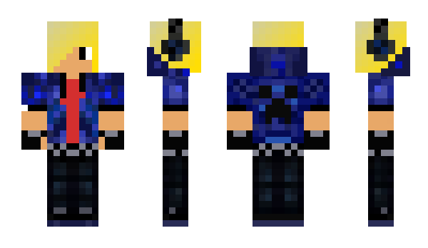 Minecraft skin BlqckKnight