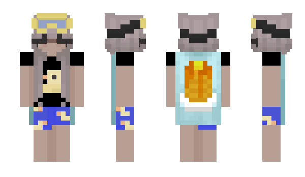Minecraft skin hitfx