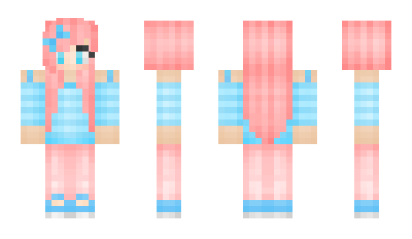 Minecraft скин по нику onesiegirl