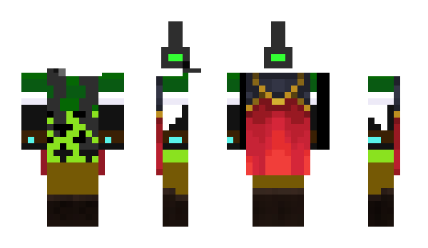 Minecraft skin Domeshriek