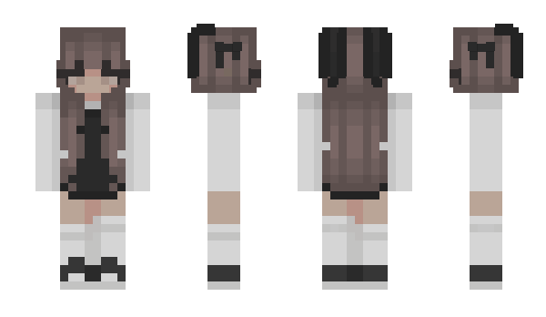 Minecraft скин по нику CutieBlue