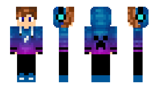 Minecraft skin Galaxy_8_