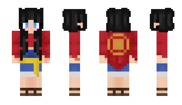 Minecraft skin CamiSwan