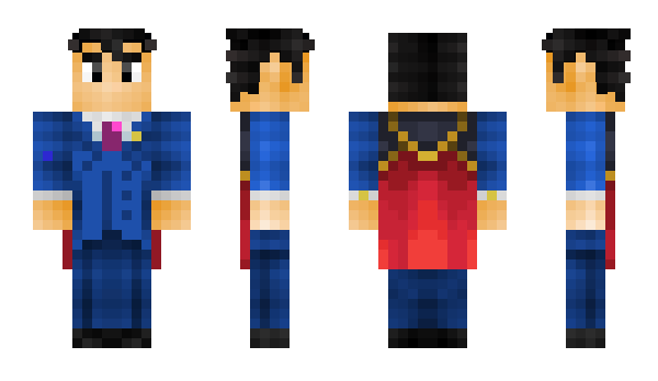Minecraft skin Slyvan