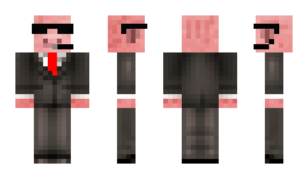 Minecraft skin AgentPork23