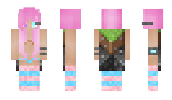 Minecraft skin Xarienne