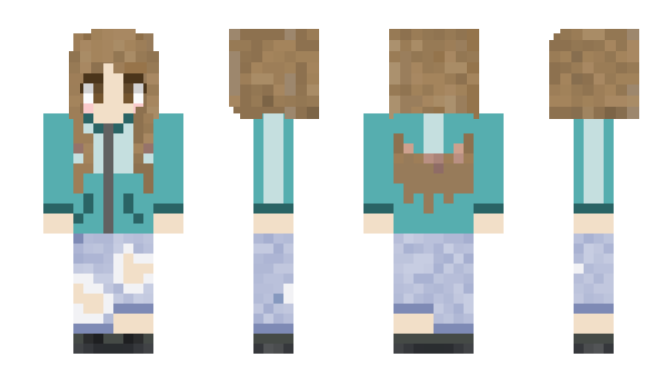 Minecraft skin DaniRoxanne