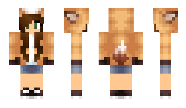 Minecraft скин по нику Fennethekin