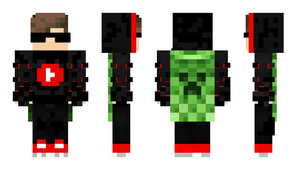 Minecraft скин по нику DhruvAiswar