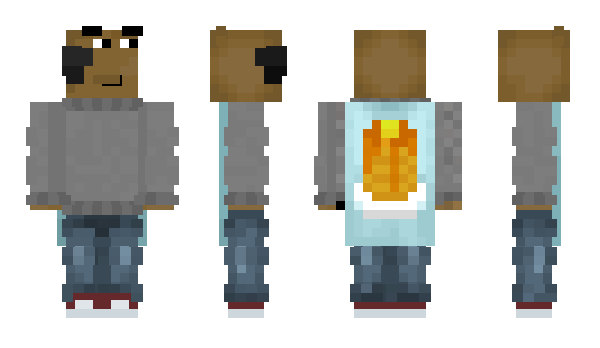 Minecraft скин по нику chud_emonger