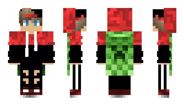 Minecraft skin MokinCZE