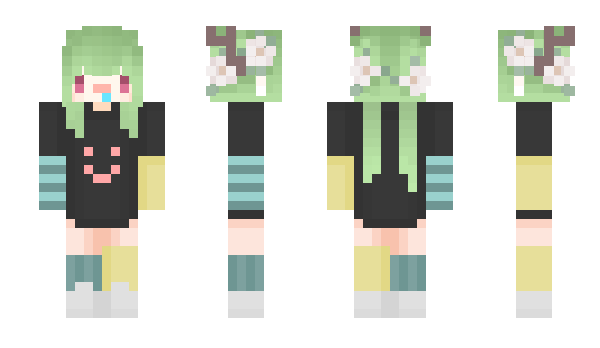 Minecraft скин по нику lisichka19