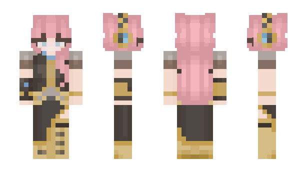 Minecraft skin SamanthaPrinces