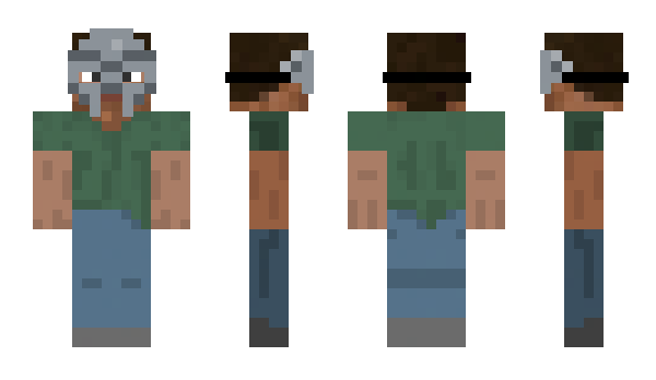 Minecraft skin rset